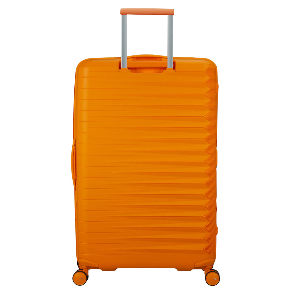 American Tourister FastForward Spinner Large in the color Radiant Orange.