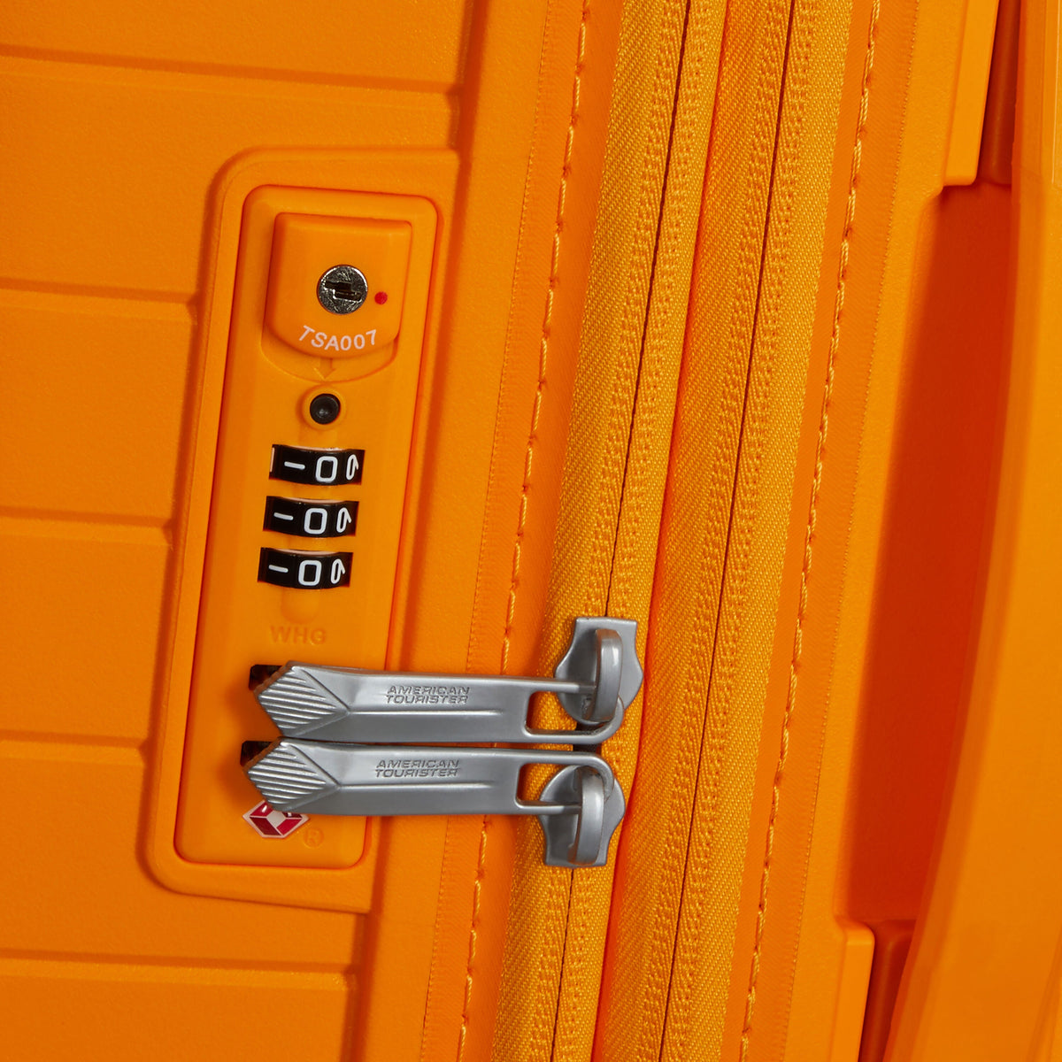 American Tourister FastForward 2 Piece Set in the color Radiant Orange.