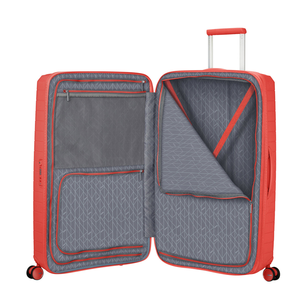 American Tourister FastForward 2 Piece Set in the color Sunset Coral.
