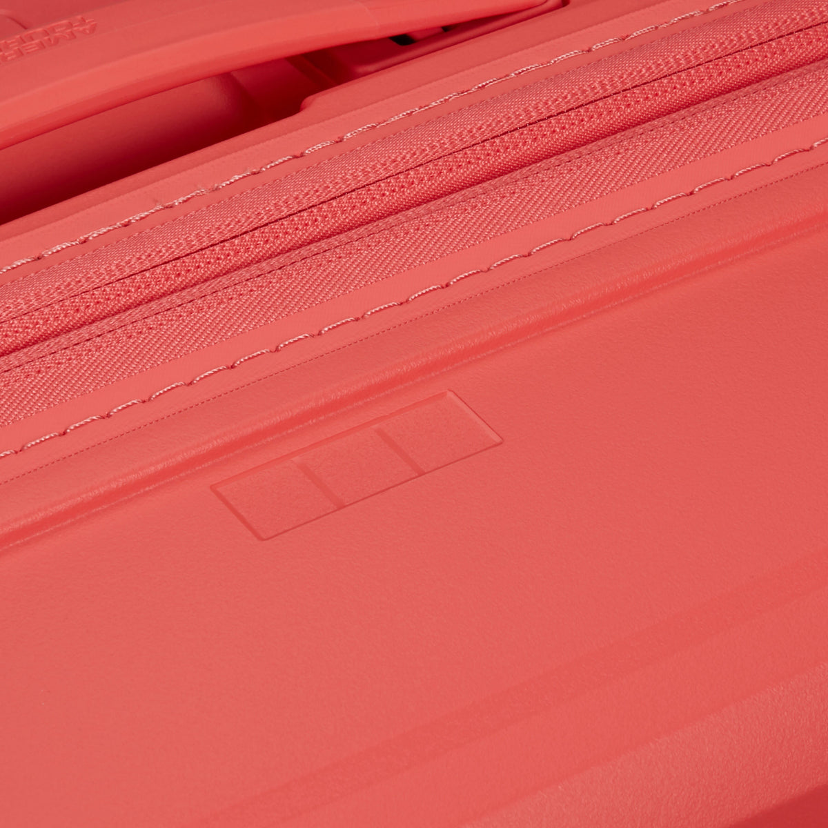 American Tourister FastForward 2 Piece Set in the color Sunset Coral.