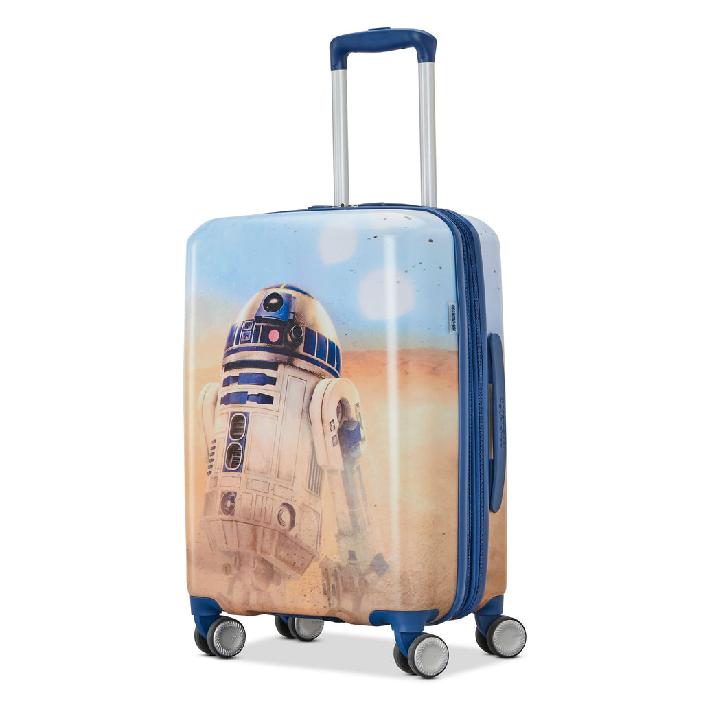 American Tourister Star Wars Spinner Small in the color Star Wars R2D2.