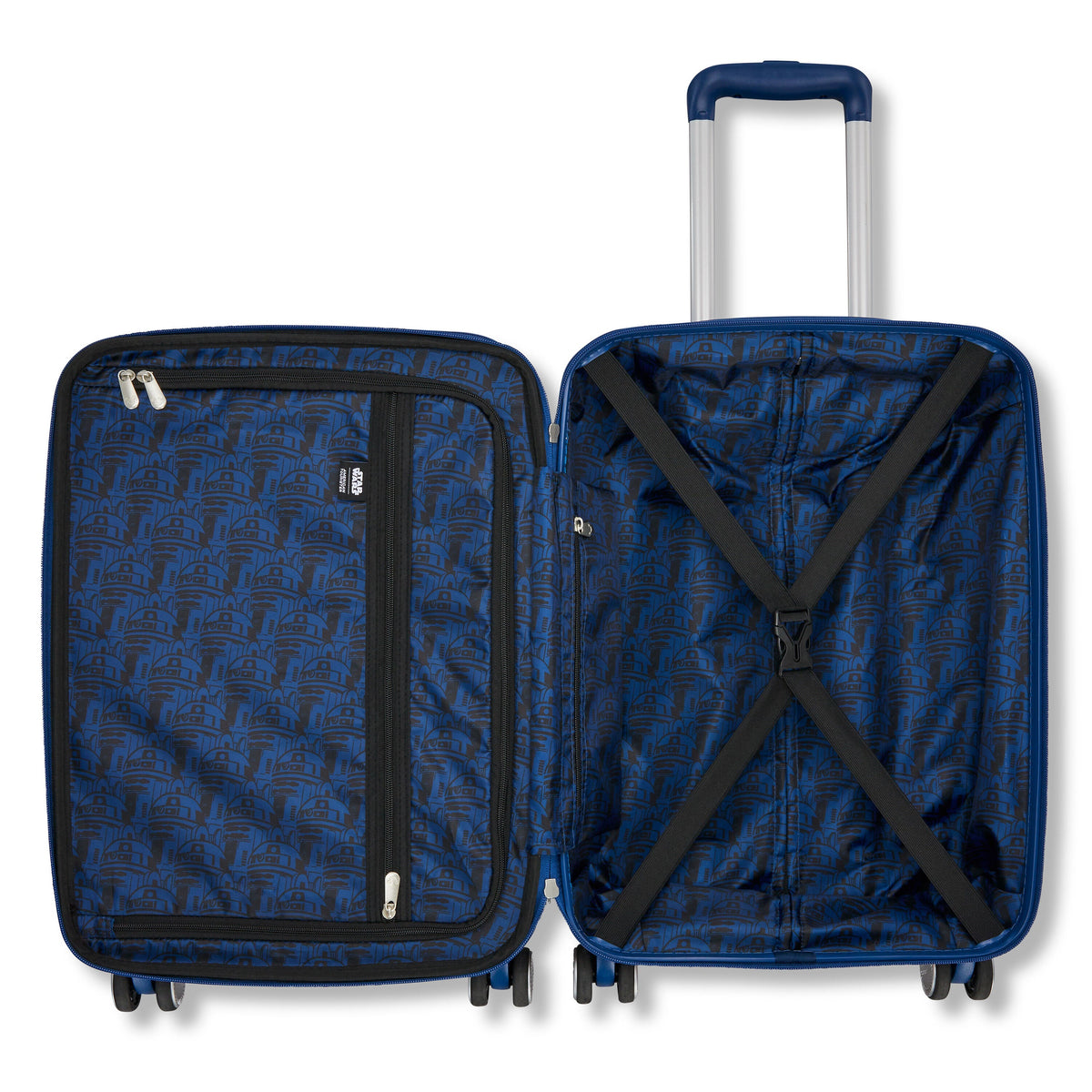 American Tourister Star Wars Spinner Small in the color Star Wars R2D2.