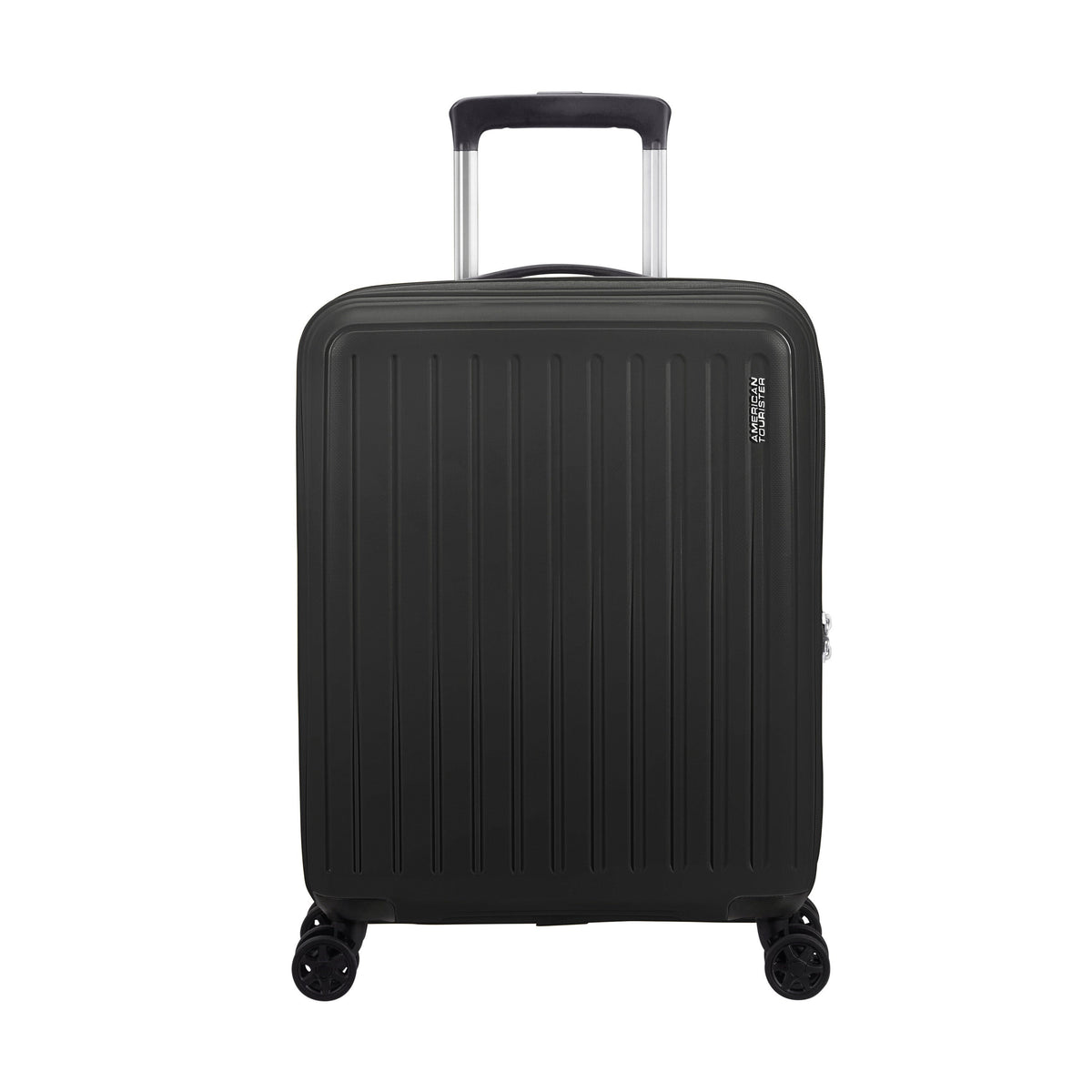 American Tourister Rejoy Spinner Carry-On™ in the color True Black.