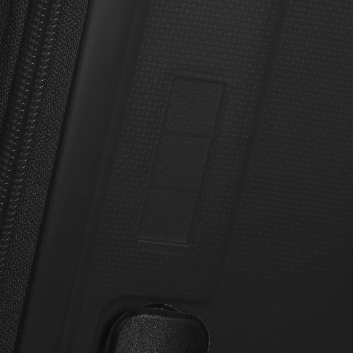 American Tourister Rejoy Spinner Medium in the color True Black.
