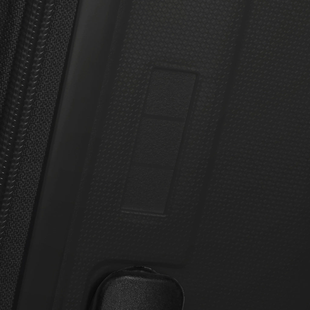 American Tourister Rejoy Spinner Medium in the color True Black.