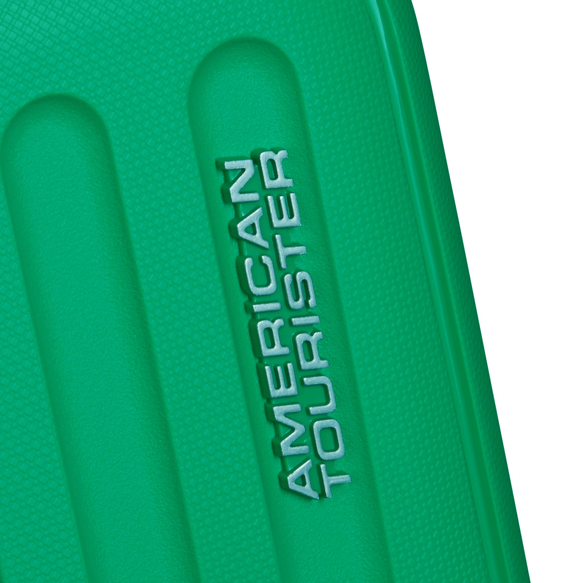 American Tourister Rejoy Spinner Large in the color Jade Green.
