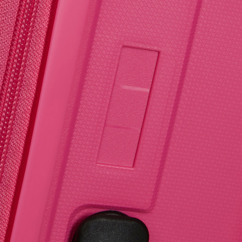 American Tourister Rejoy Spinner Large in the color Hawaiian Pink.