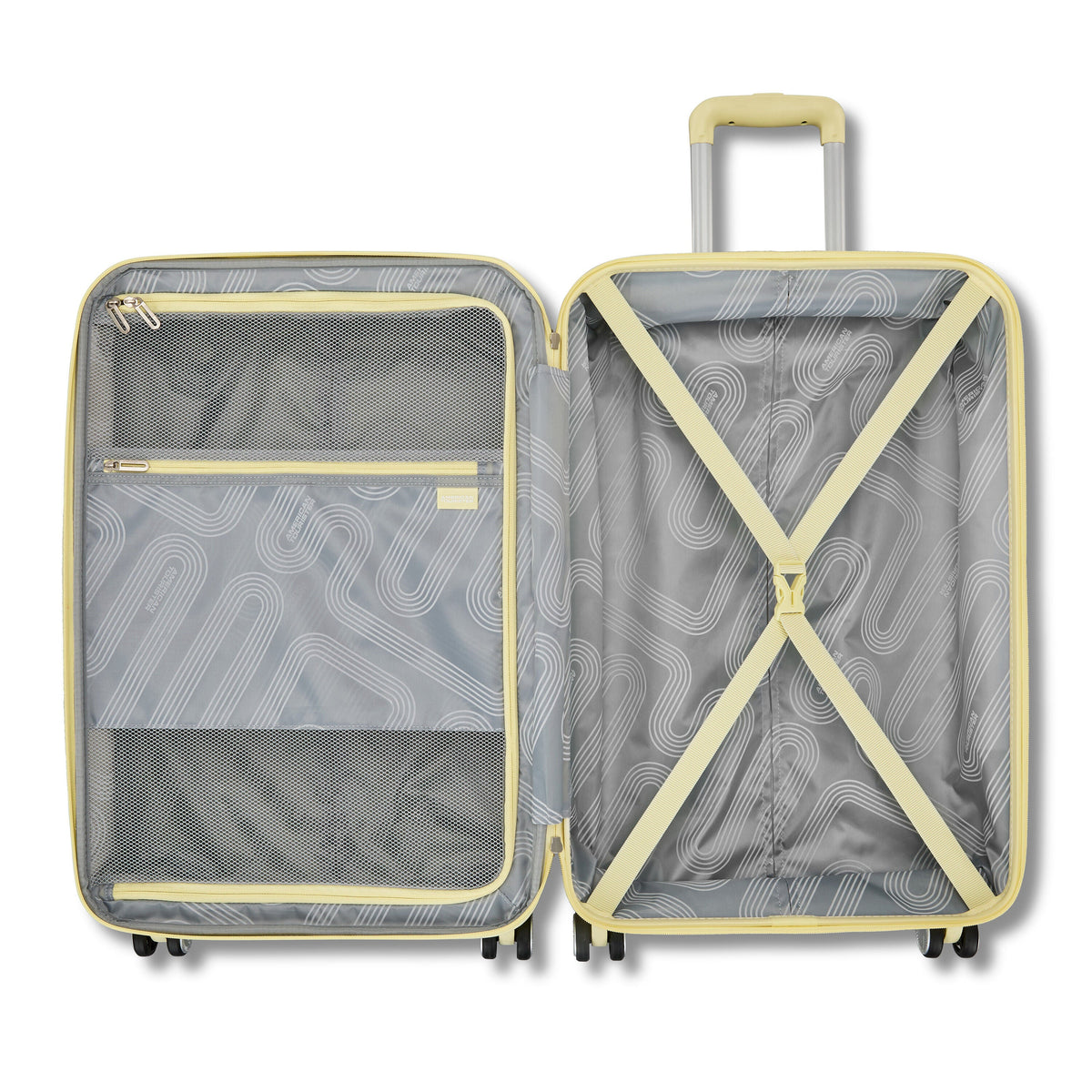 American Tourister Stratum 3.0 Spinner Carry-On™ in the color Celestial Yellow.