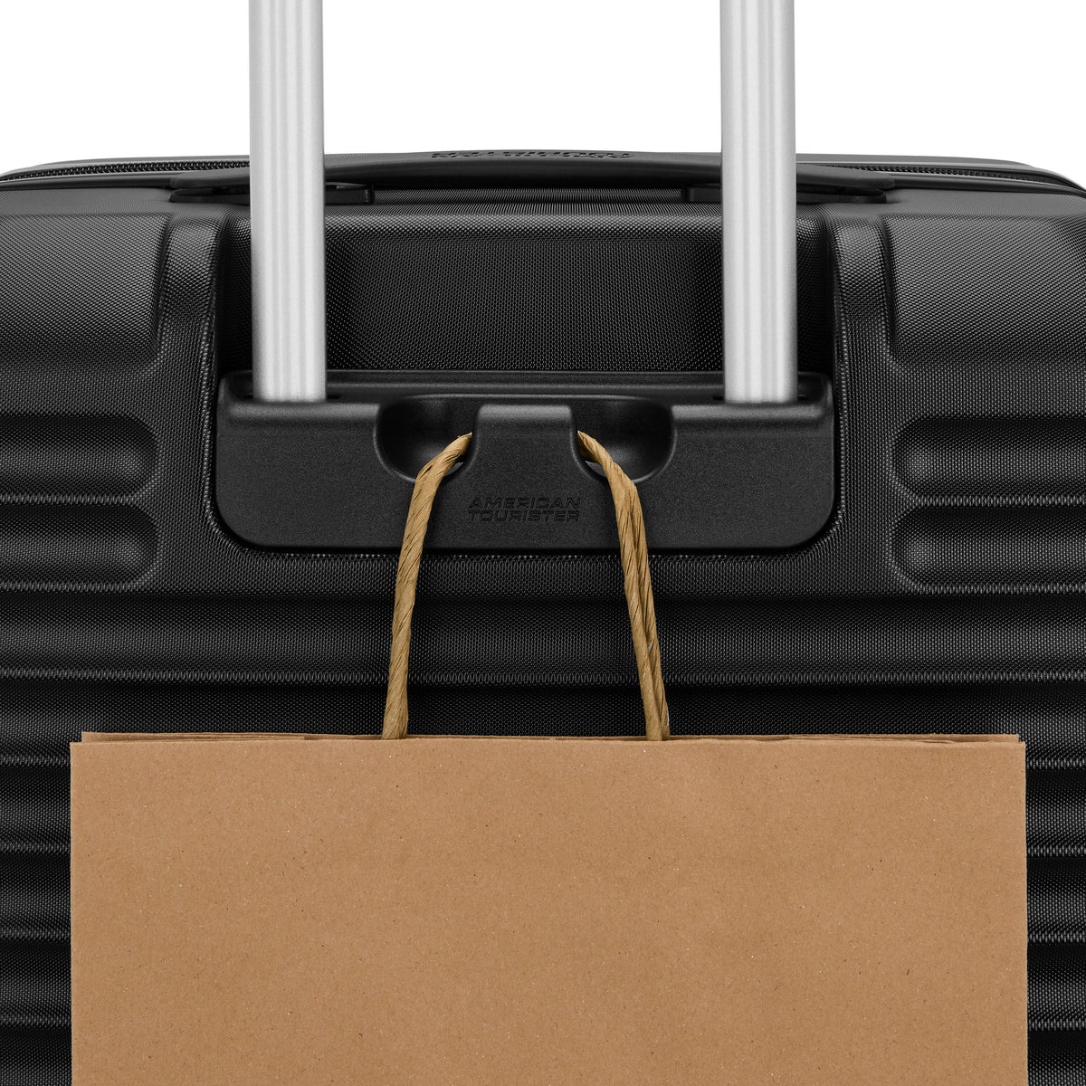 American Tourister Stratum 3.0 Spinner Medium in the color Black.