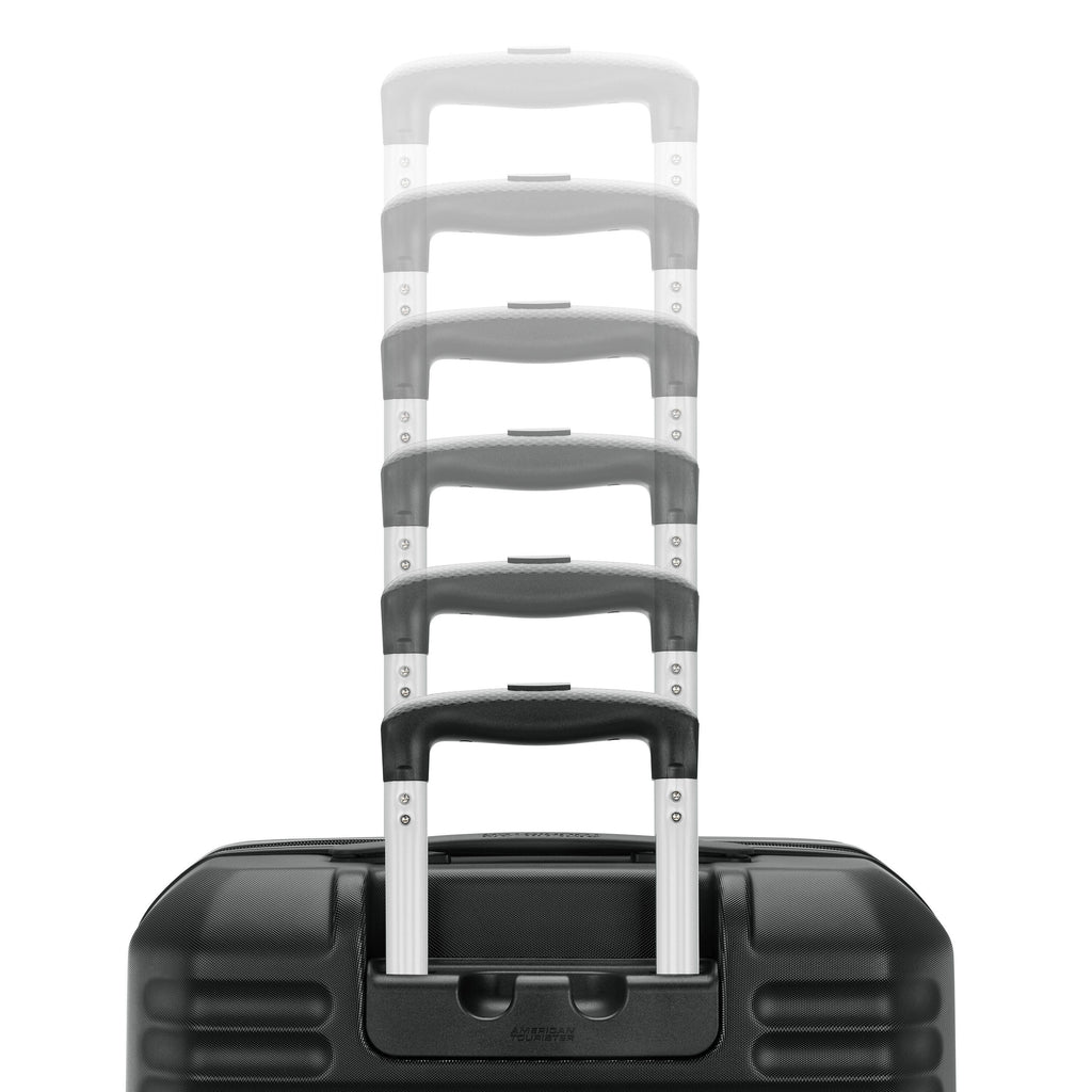 American Tourister Stratum 3.0 Spinner Medium in the color Black.