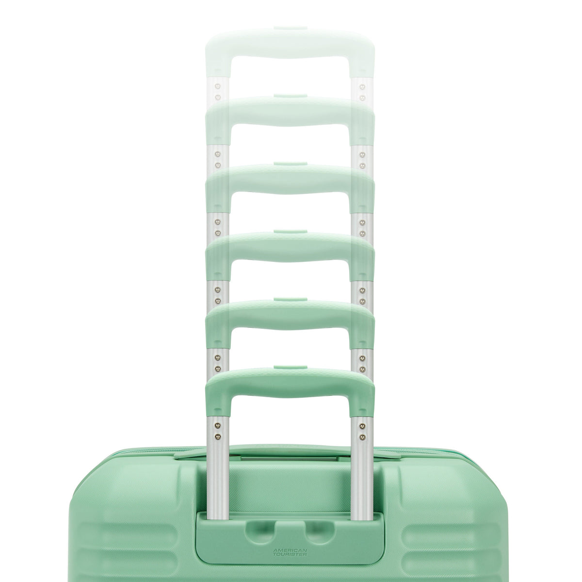 American Tourister Stratum 3.0 Spinner Medium in the color Surreal Green.