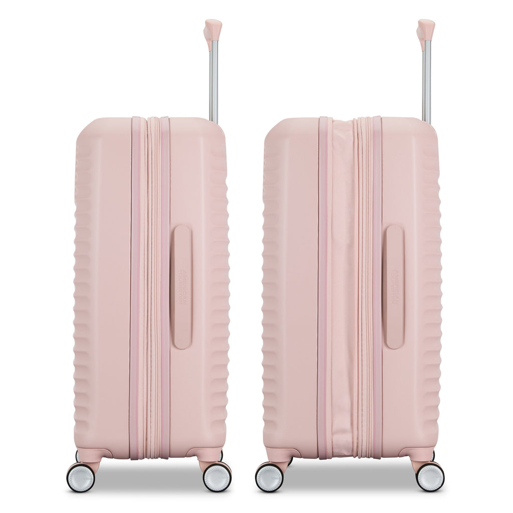 American Tourister Stratum 3.0 Spinner Medium in the color Pink Blush.