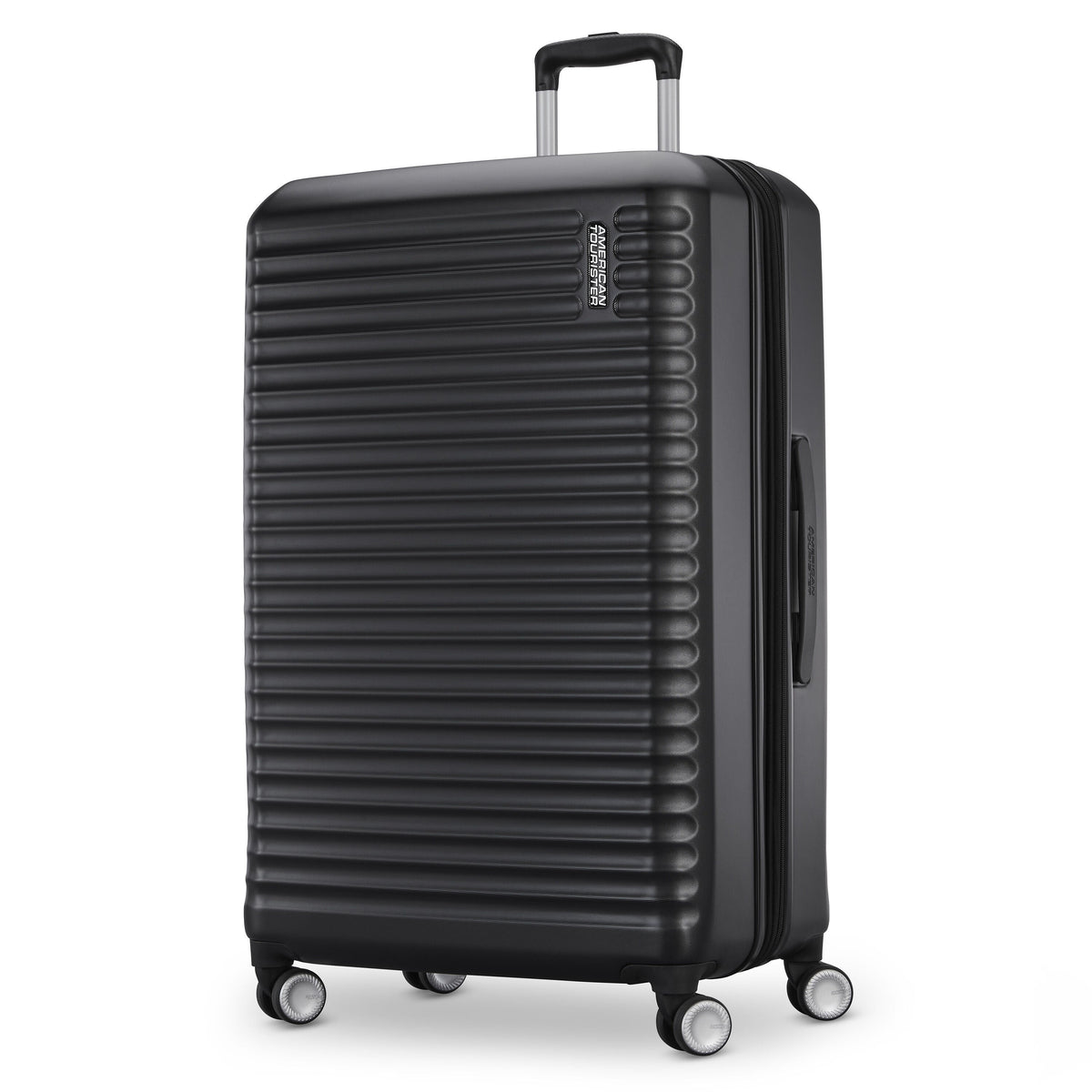 American Tourister Stratum 3.0 2 Piece Set (CO/L) in the color Black.
