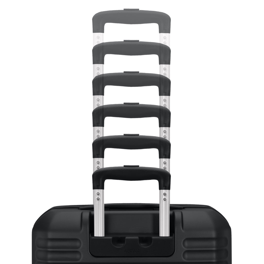 American Tourister Stratum 3.0 2 Piece Set (CO/L) in the color Black.