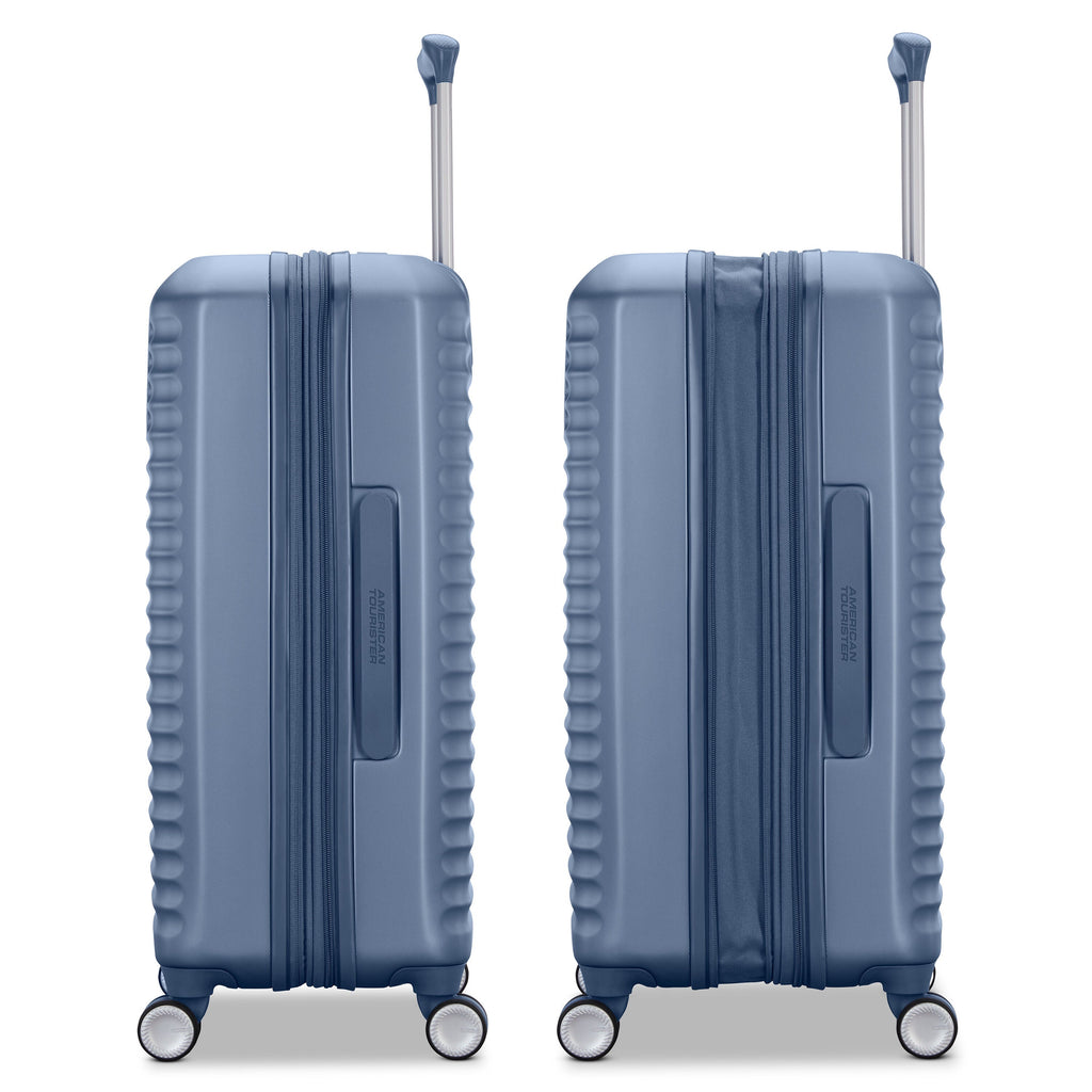 American Tourister Stratum 3.0 Spinner Large in the color Elemental Blue.
