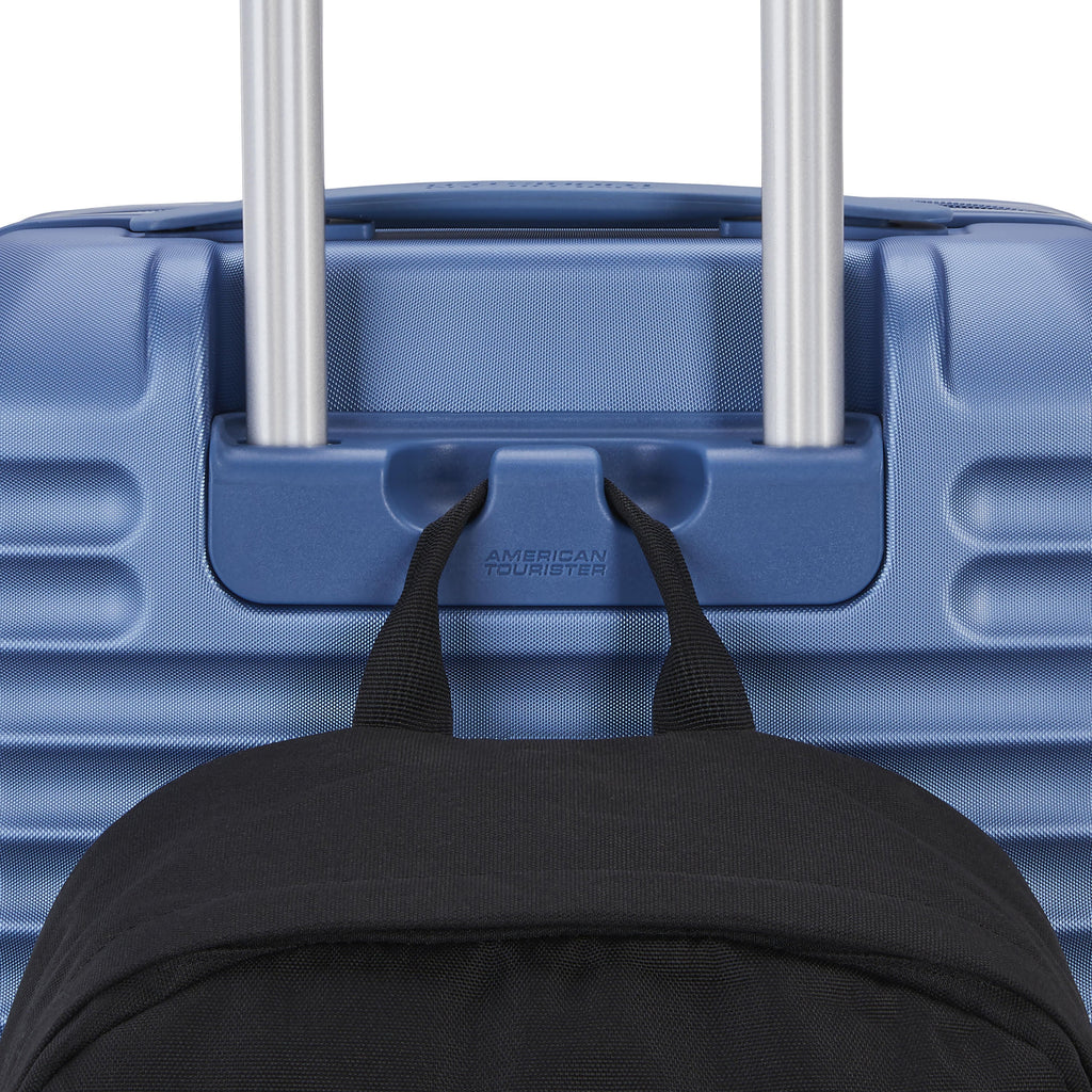 American Tourister Stratum 3.0 2 Piece Set (CO/L) in the color Elemental Blue.
