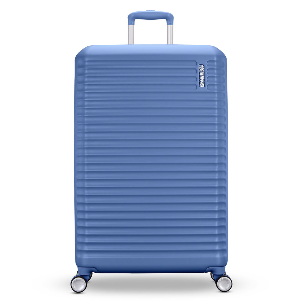 American Tourister Stratum 3.0 2 Piece Set (CO/L) in the color Elemental Blue.