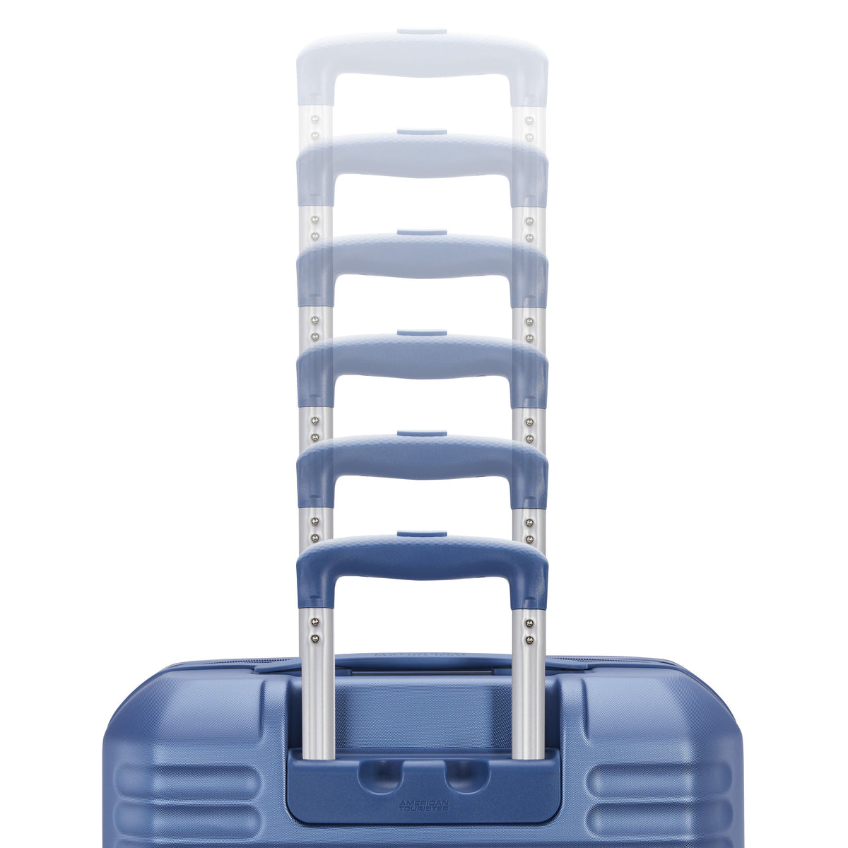 American Tourister Stratum 3.0 2 Piece Set (CO/L) in the color Elemental Blue.