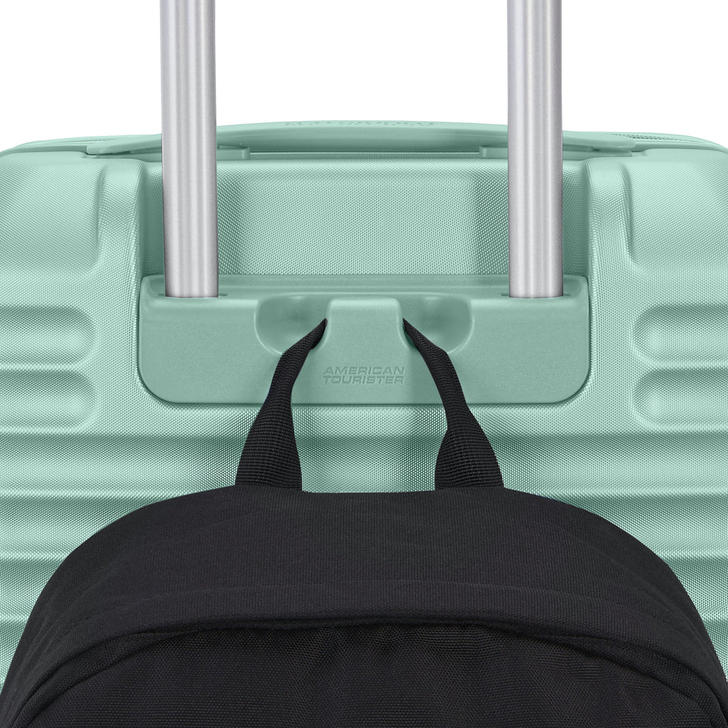 American Tourister Stratum 3.0 2 Piece Set (CO/L) in the color Surreal Green.