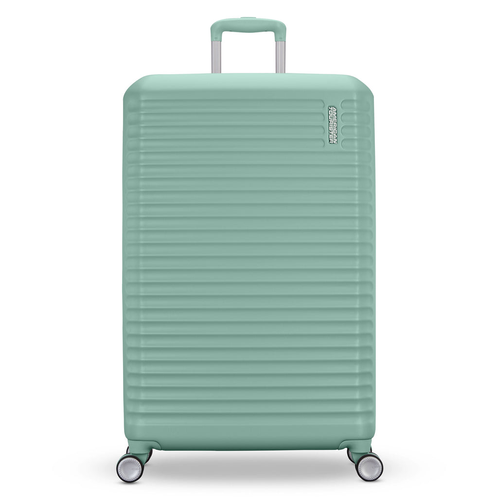 American Tourister Stratum 3.0 2 Piece Set (CO/L) in the color Surreal Green.