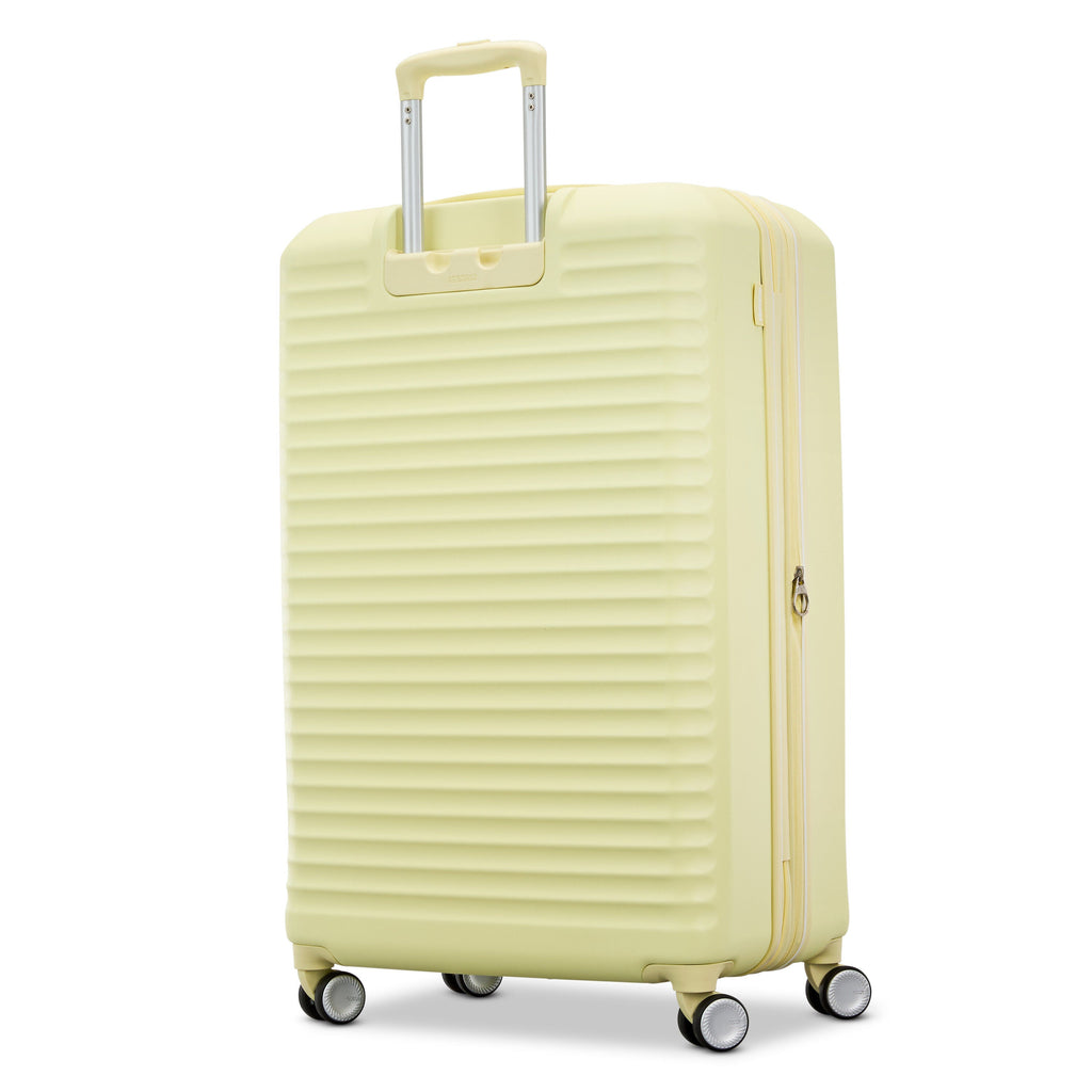 American Tourister Stratum 3.0 Spinner Large in the color Celestial Yellow.