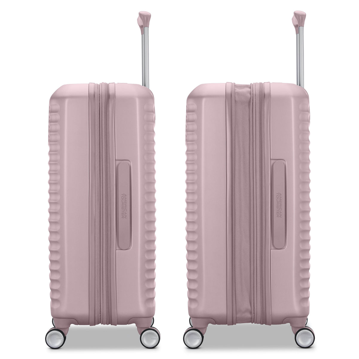 American Tourister Stratum 3.0 2 Piece Set (CO/L) in the color Pink Blush.