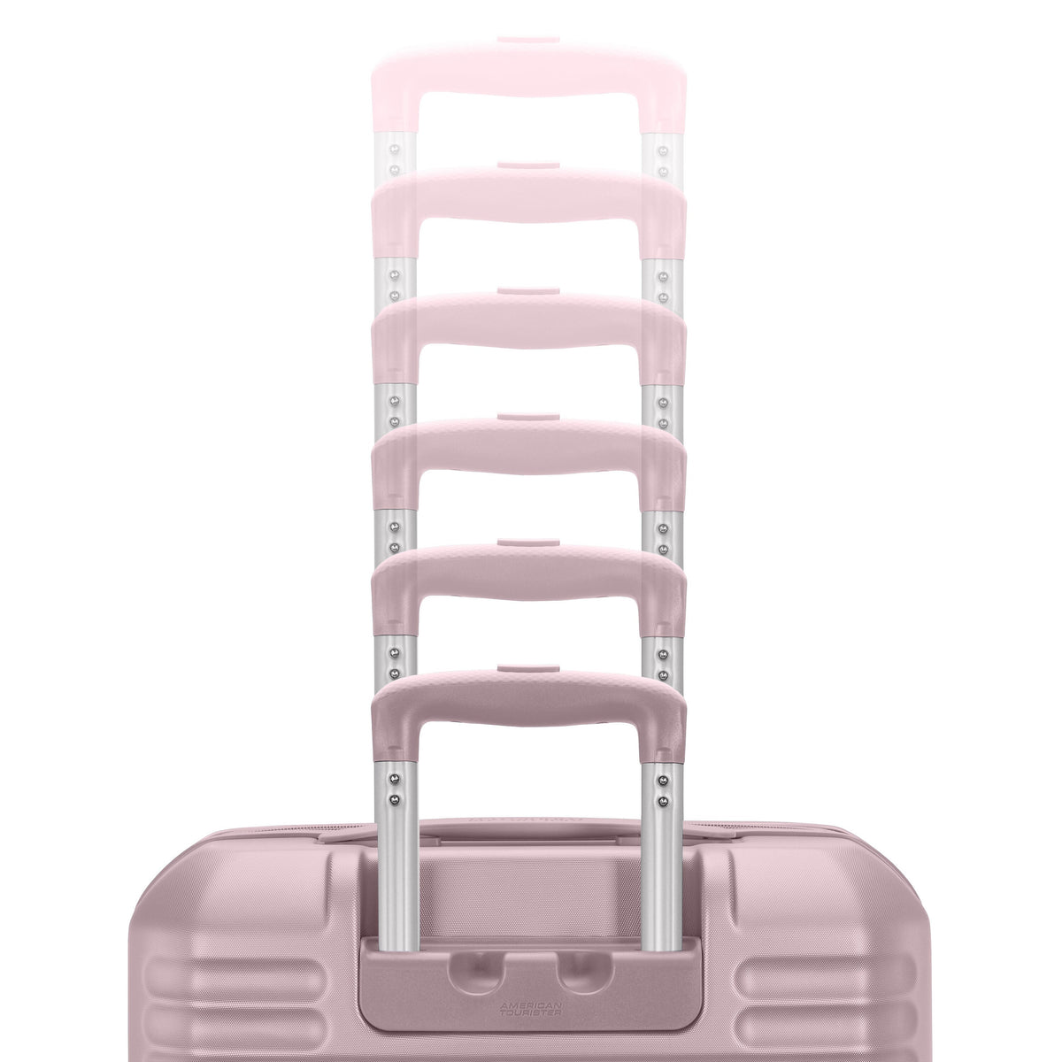 American Tourister Stratum 3.0 2 Piece Set (CO/L) in the color Pink Blush.
