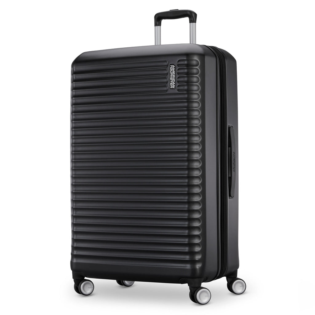 American Tourister Stratum 3.0 3 Piece Set (CO/M/L) in the color Black.