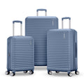 American Tourister Stratum 3.0 3 Piece Set (CO/M/L) in the color Elemental Blue.