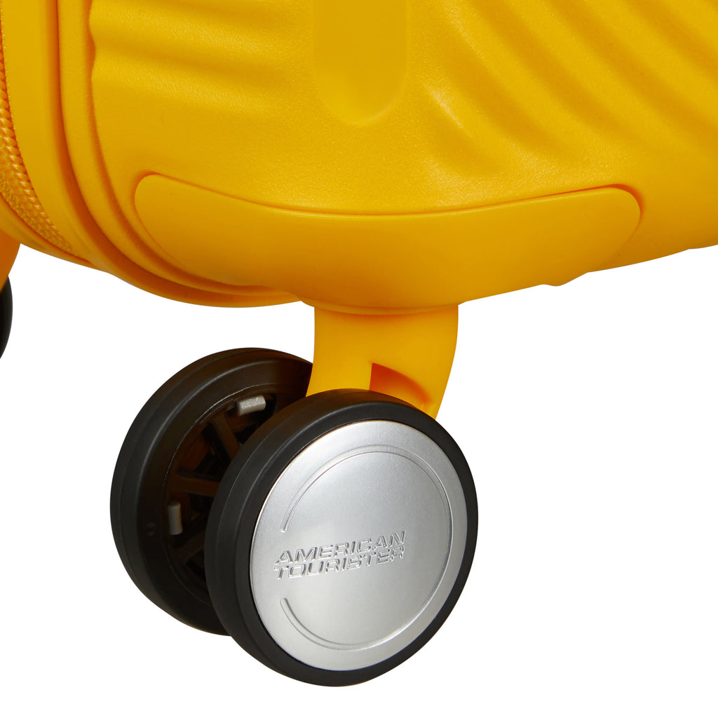 American Tourister Little Curio Spinner Carry-On™ Kids in the color Golden Yellow.