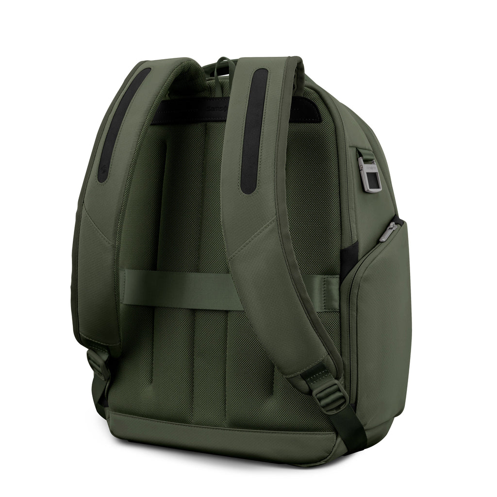 Samsonite Paralux Everyday Backpack in the color Olive.