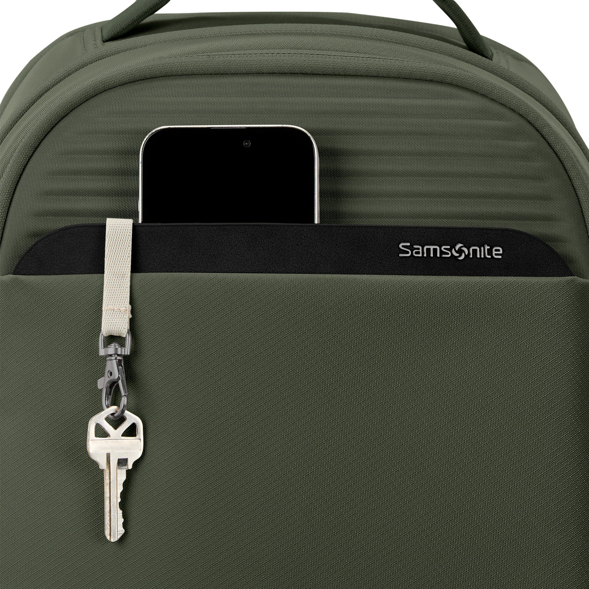 Samsonite Paralux Everyday Backpack in the color Olive.