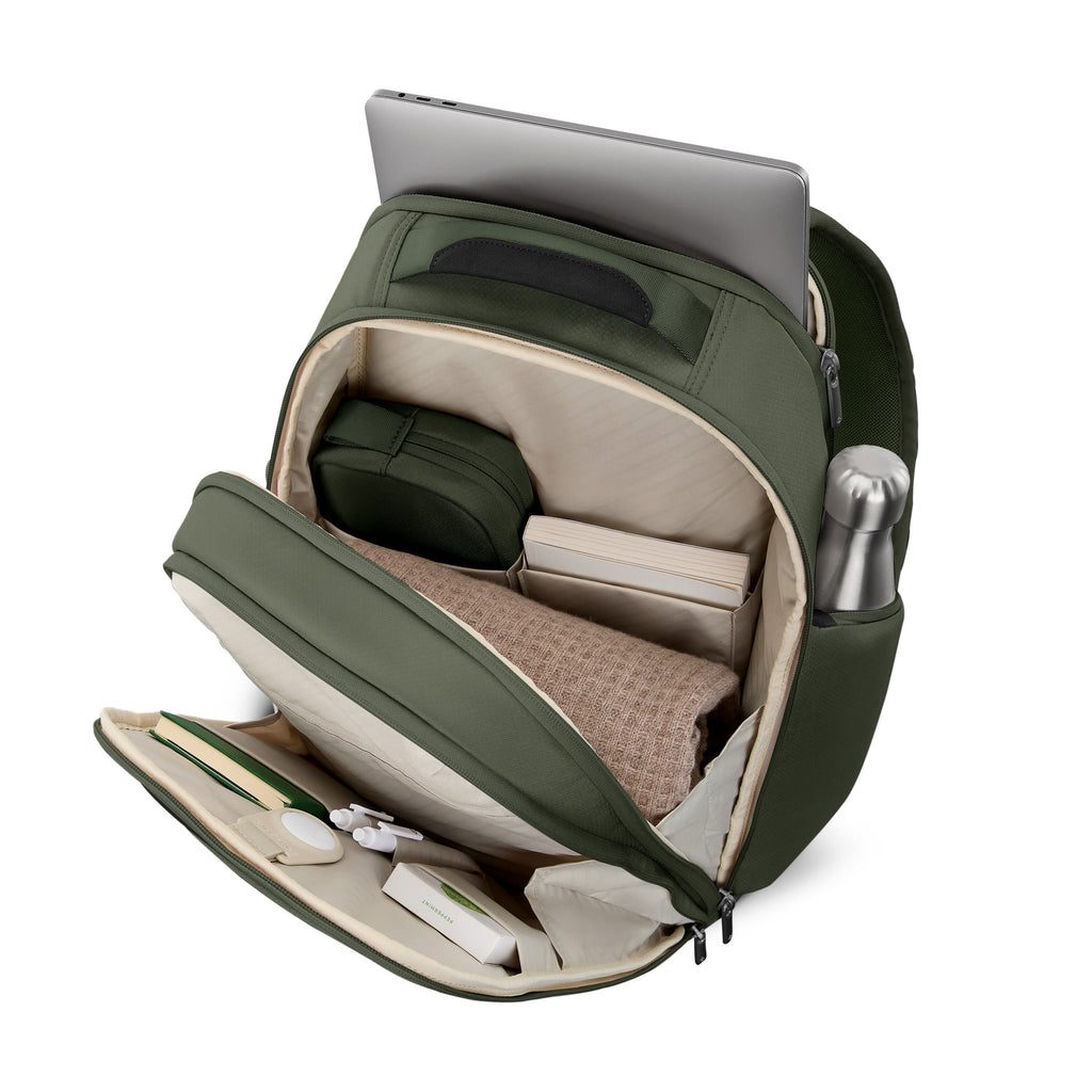 Samsonite Paralux Everyday Backpack in the color Olive.