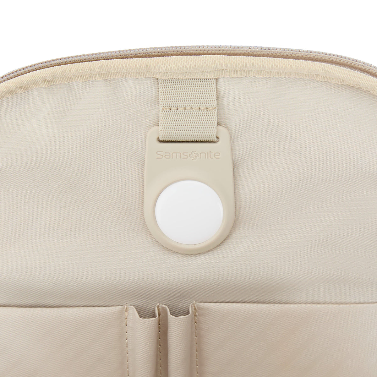 Samsonite Paralux Everyday Backpack in the color Stone Grey.