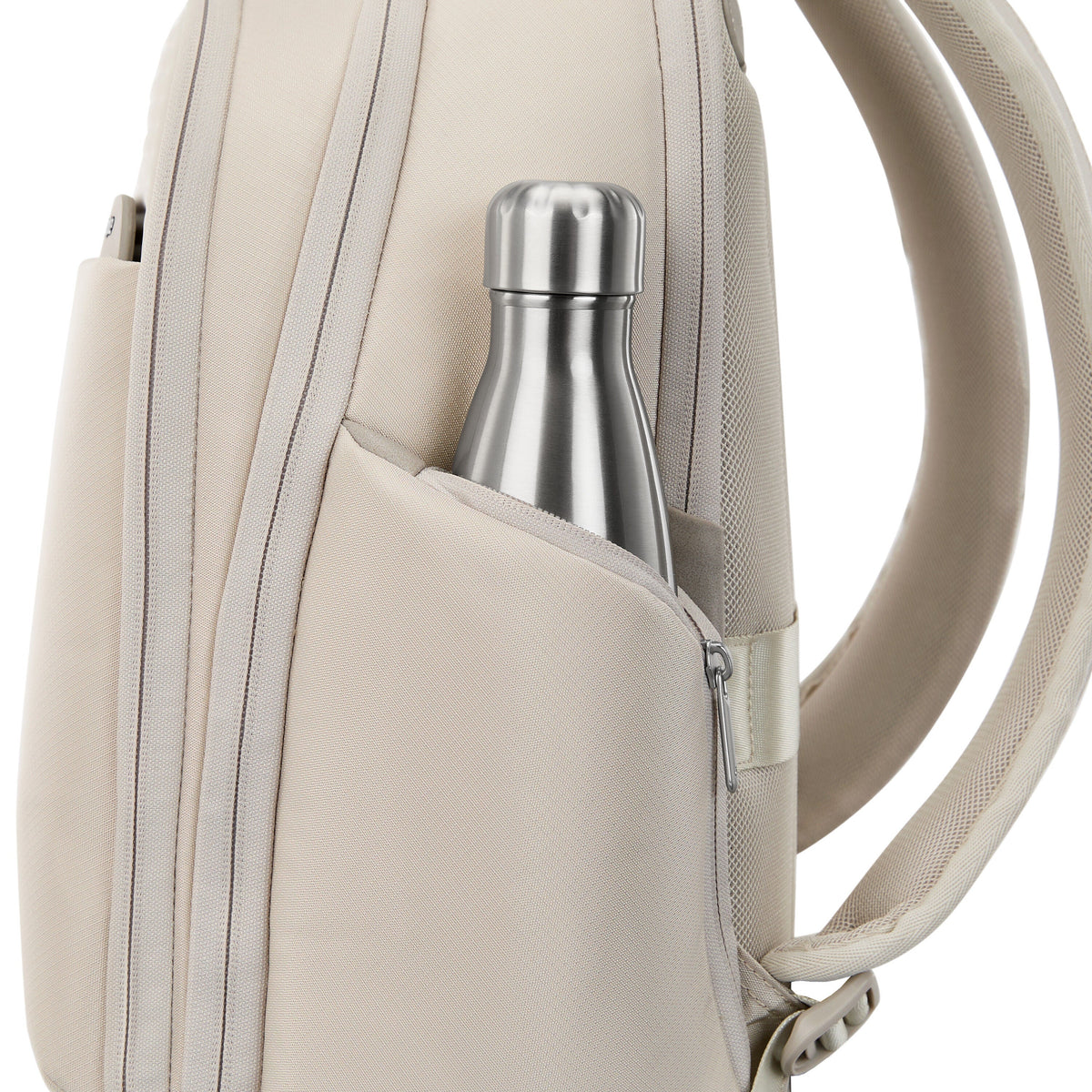 Samsonite Paralux Everyday Backpack in the color Stone Grey.