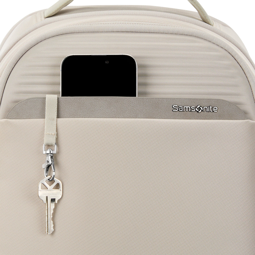 Samsonite Paralux Everyday Backpack in the color Stone Grey.