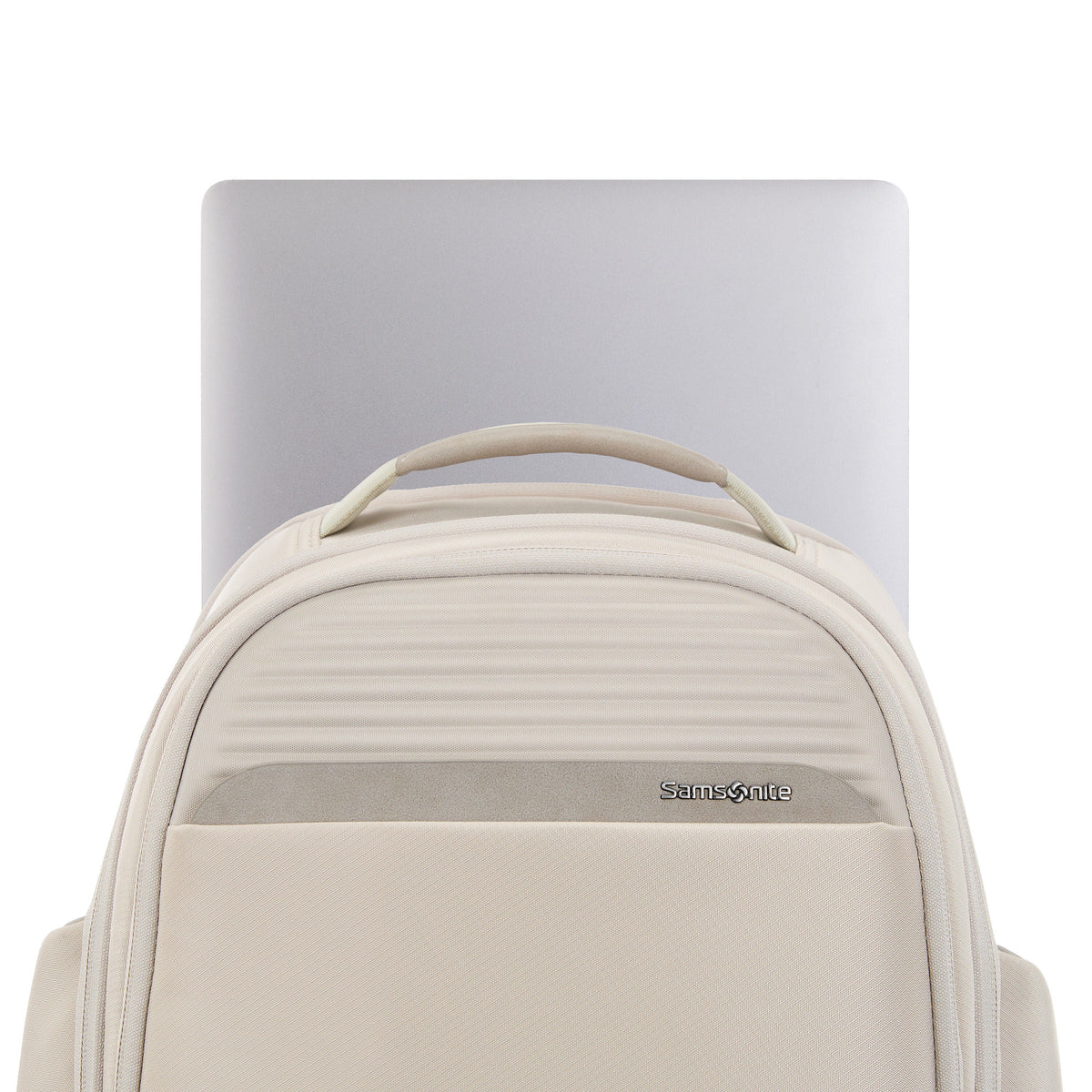 Samsonite Paralux Everyday Backpack in the color Stone Grey.