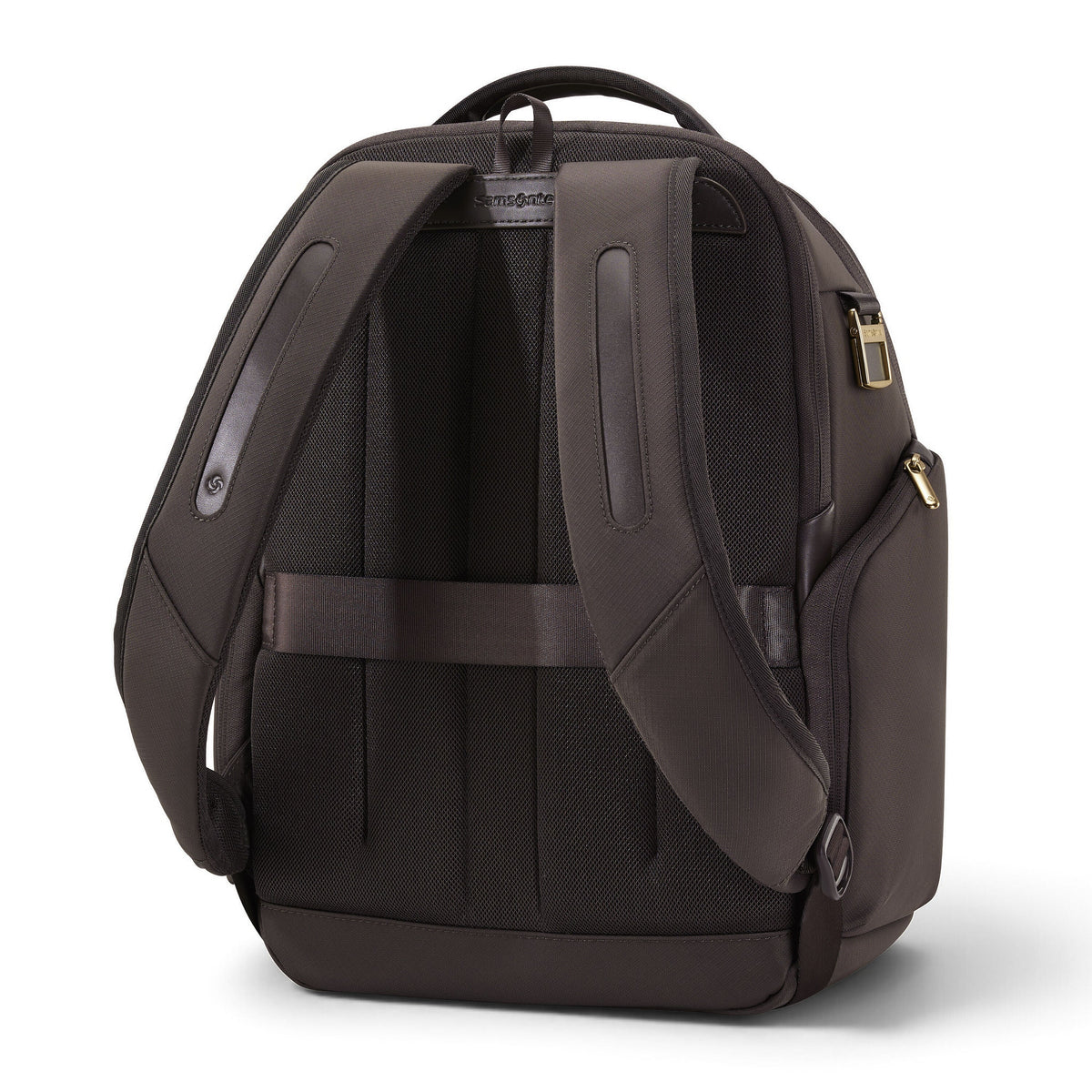 Samsonite Paralux Everyday Backpack in the color Coffee Bean.