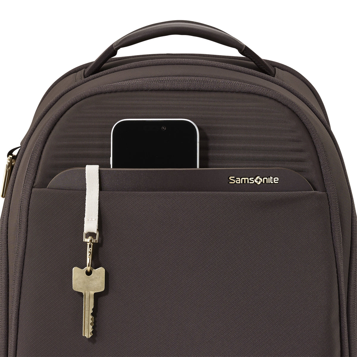 Samsonite Paralux Everyday Backpack in the color Coffee Bean.