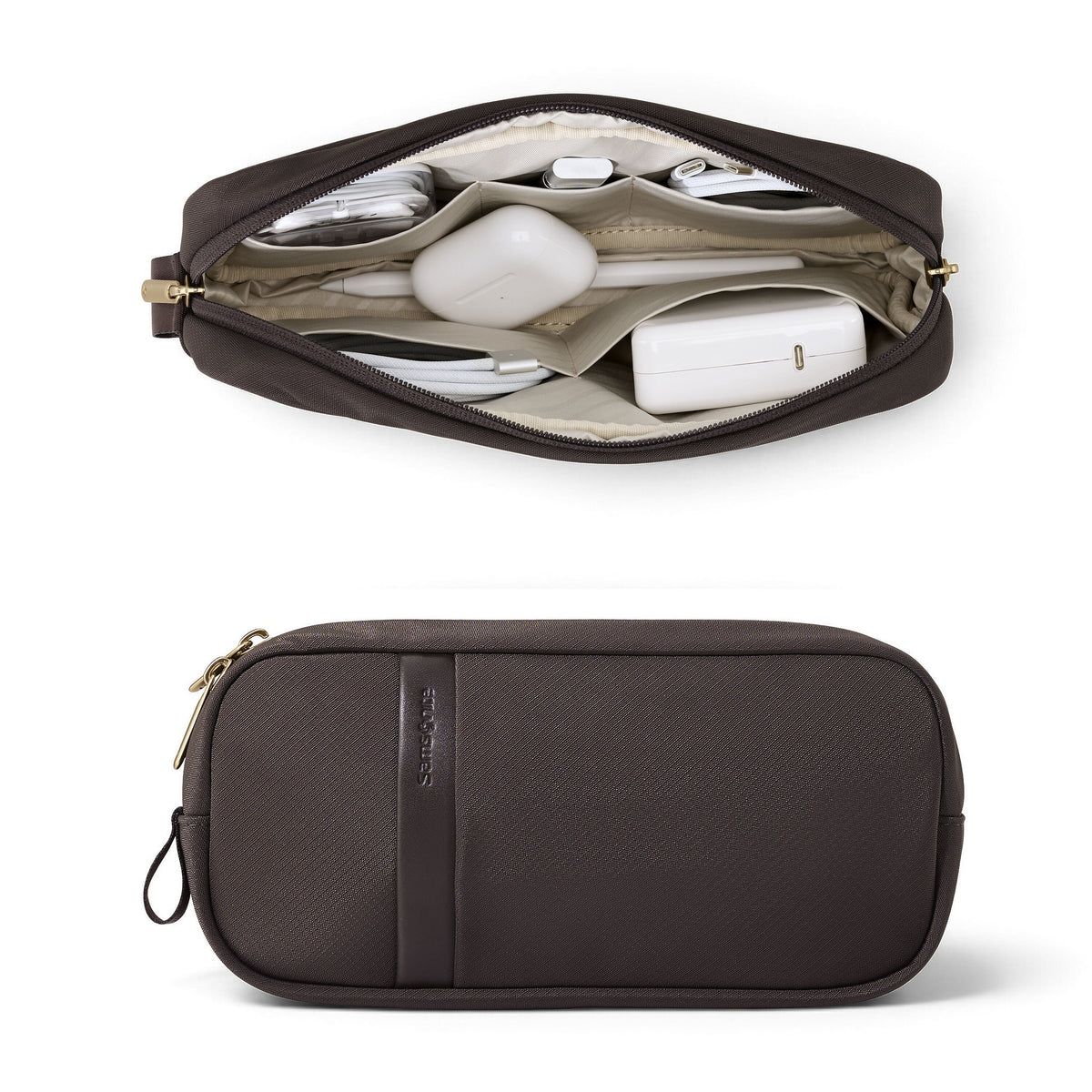 Samsonite Paralux Everyday Backpack in the color Coffee Bean.