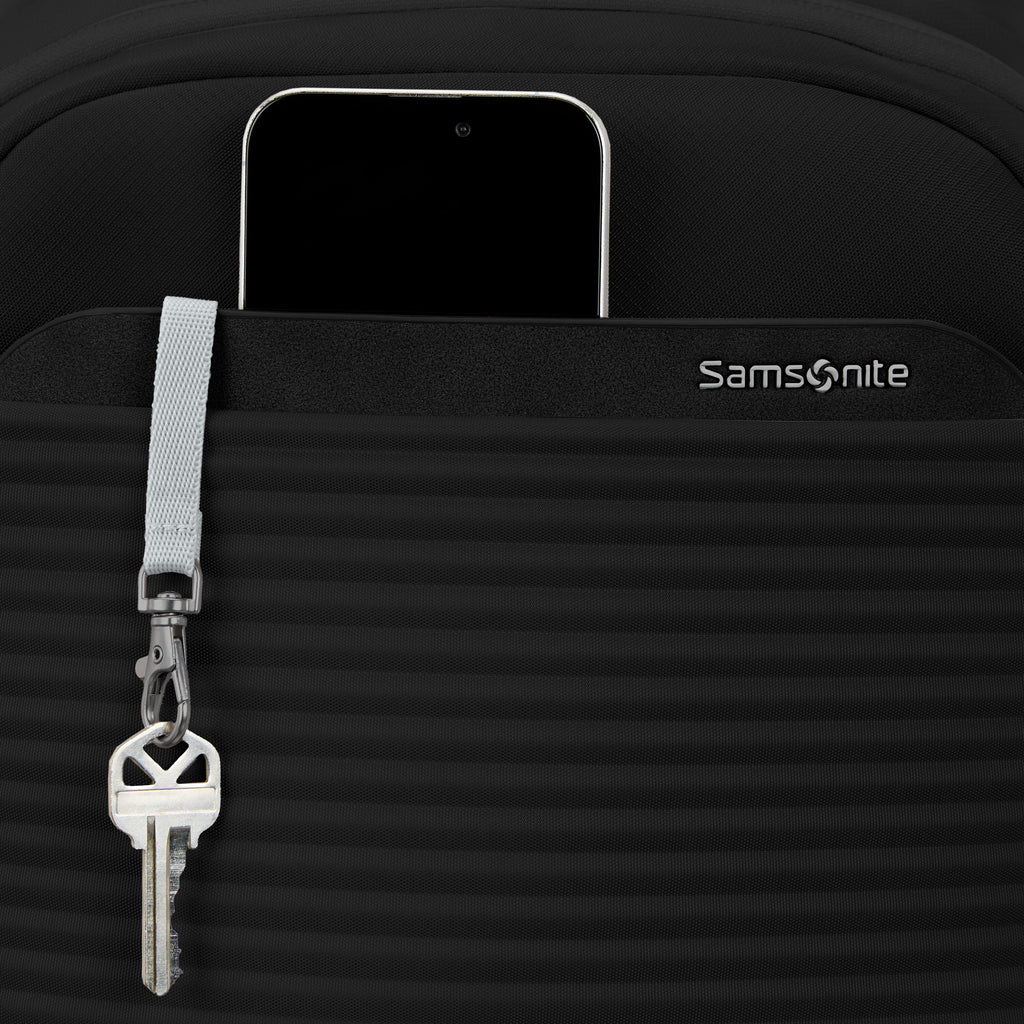 Samsonite Paralux 2-in-1 Travel Backpack in the color Black.