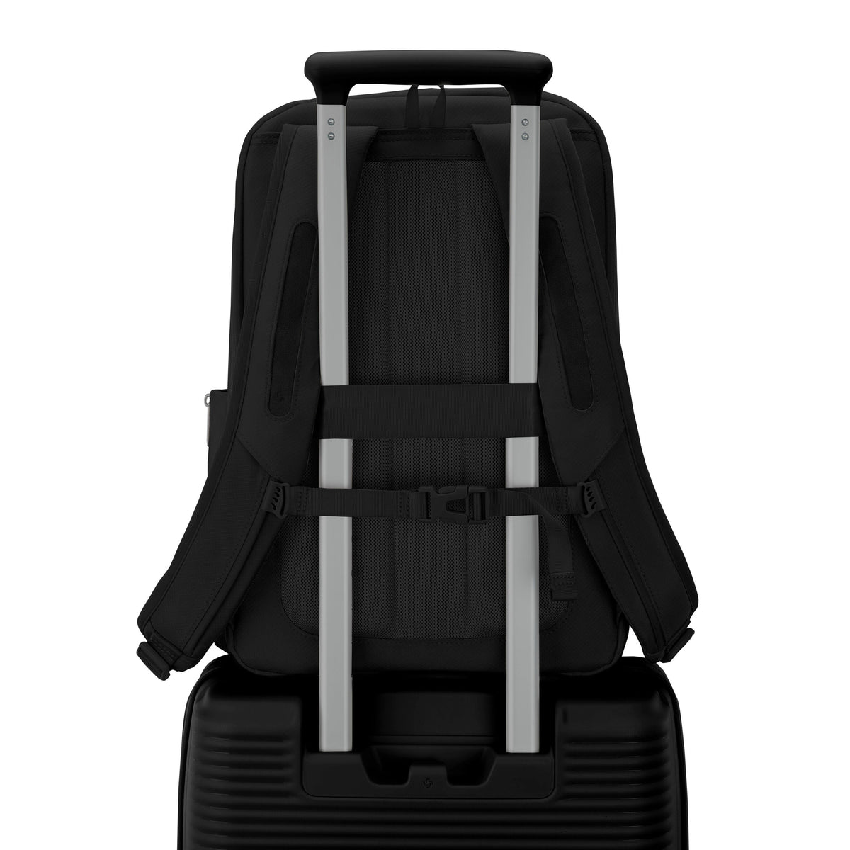 Samsonite Paralux 2-in-1 Travel Backpack in the color Black.