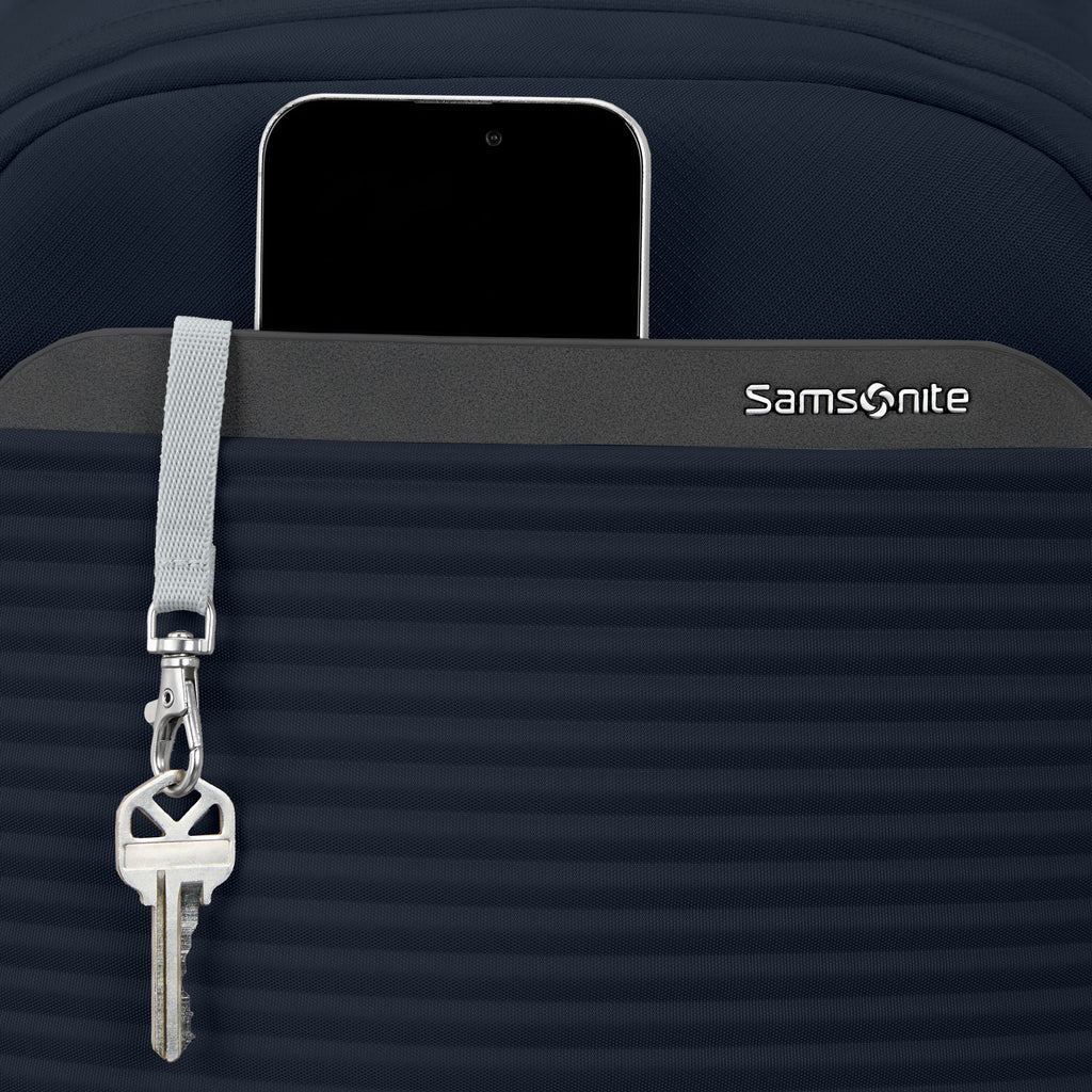 Samsonite Paralux 2-in-1 Travel Backpack in the color Midnight Navy.