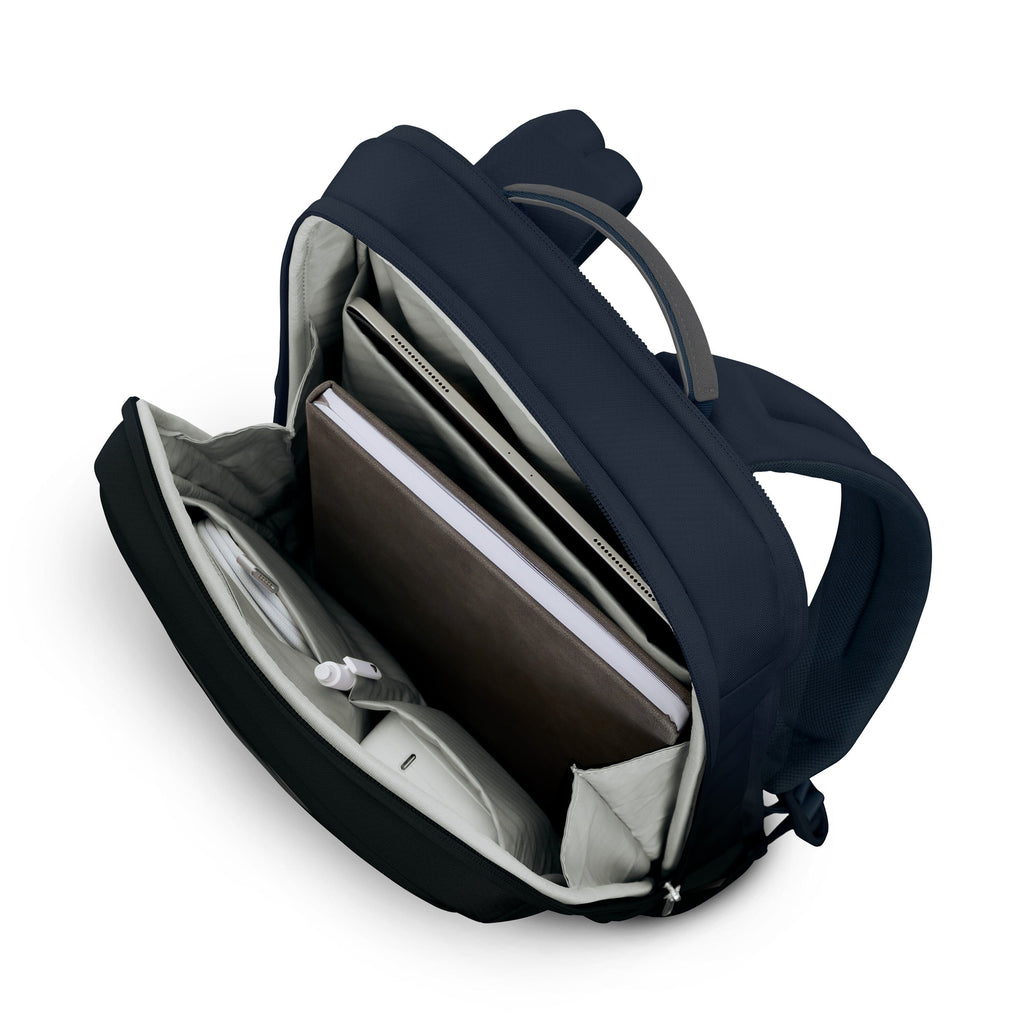 Samsonite Paralux 2-in-1 Travel Backpack in the color Midnight Navy.