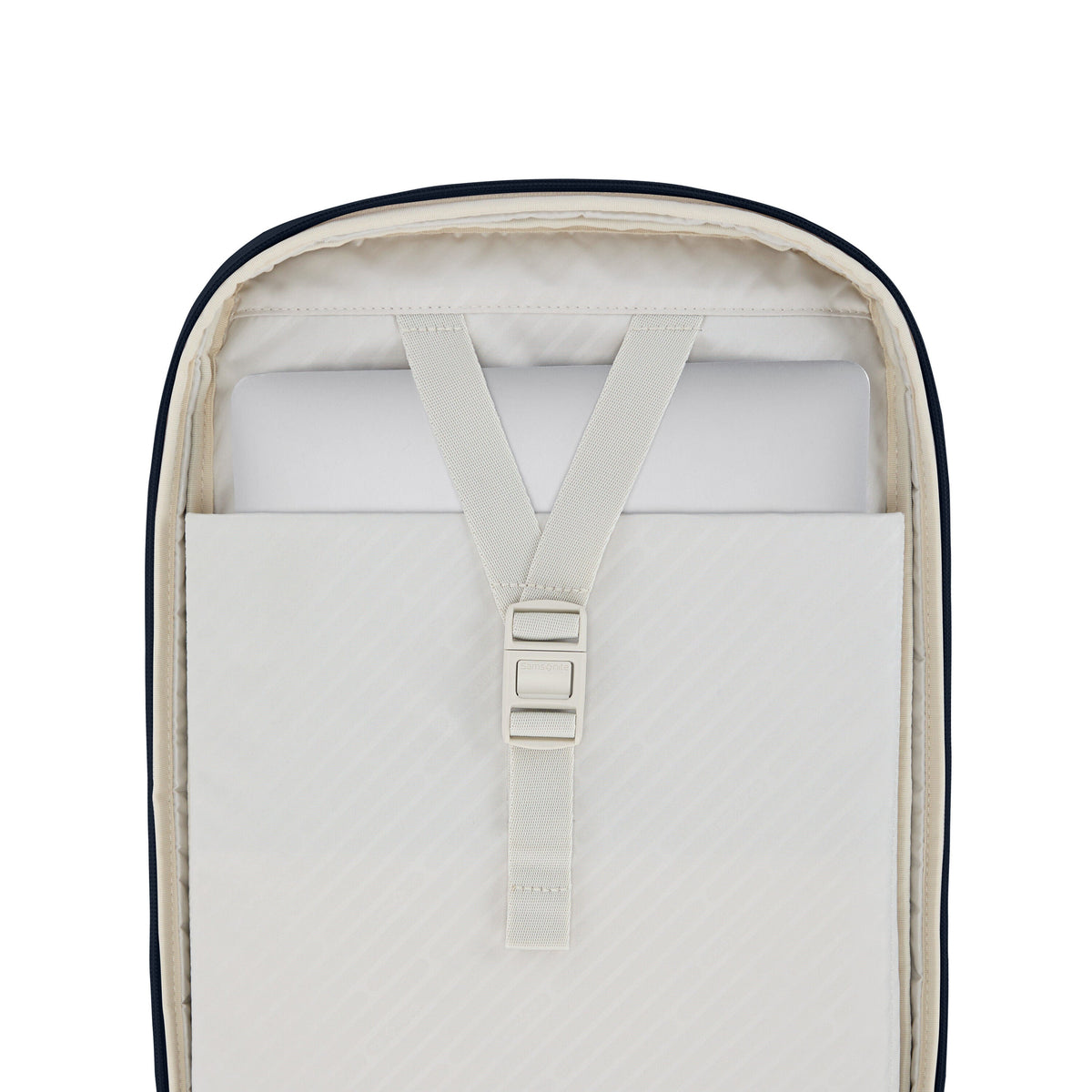 Samsonite Paralux 2-in-1 Travel Backpack in the color Midnight Navy.