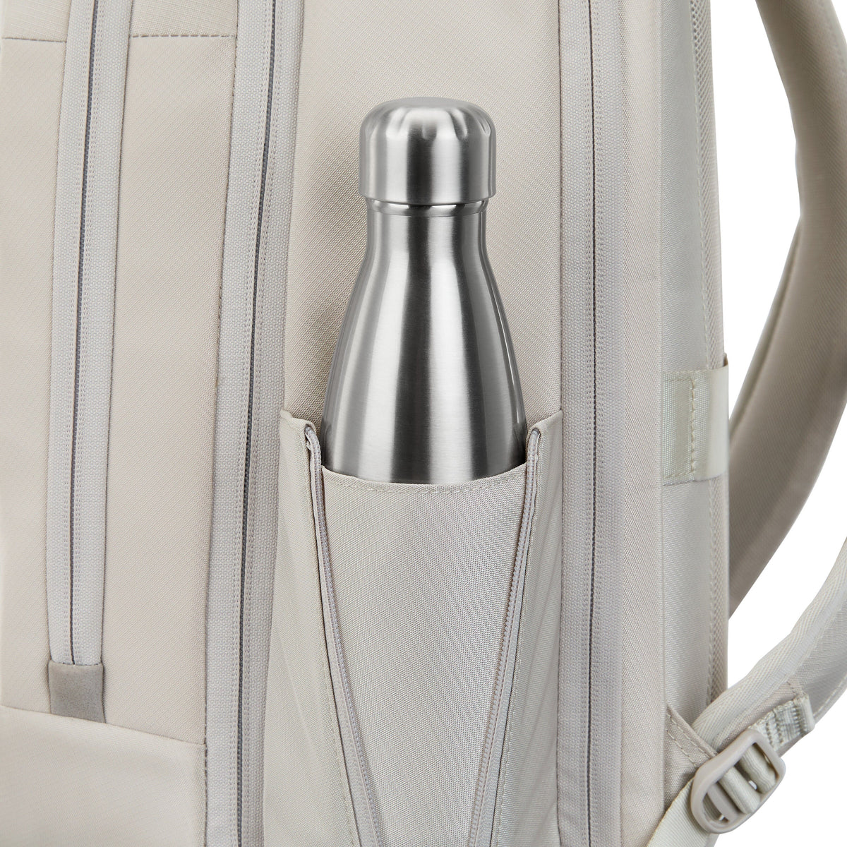 Samsonite Paralux 2-in-1 Travel Backpack in the color Stone Grey.