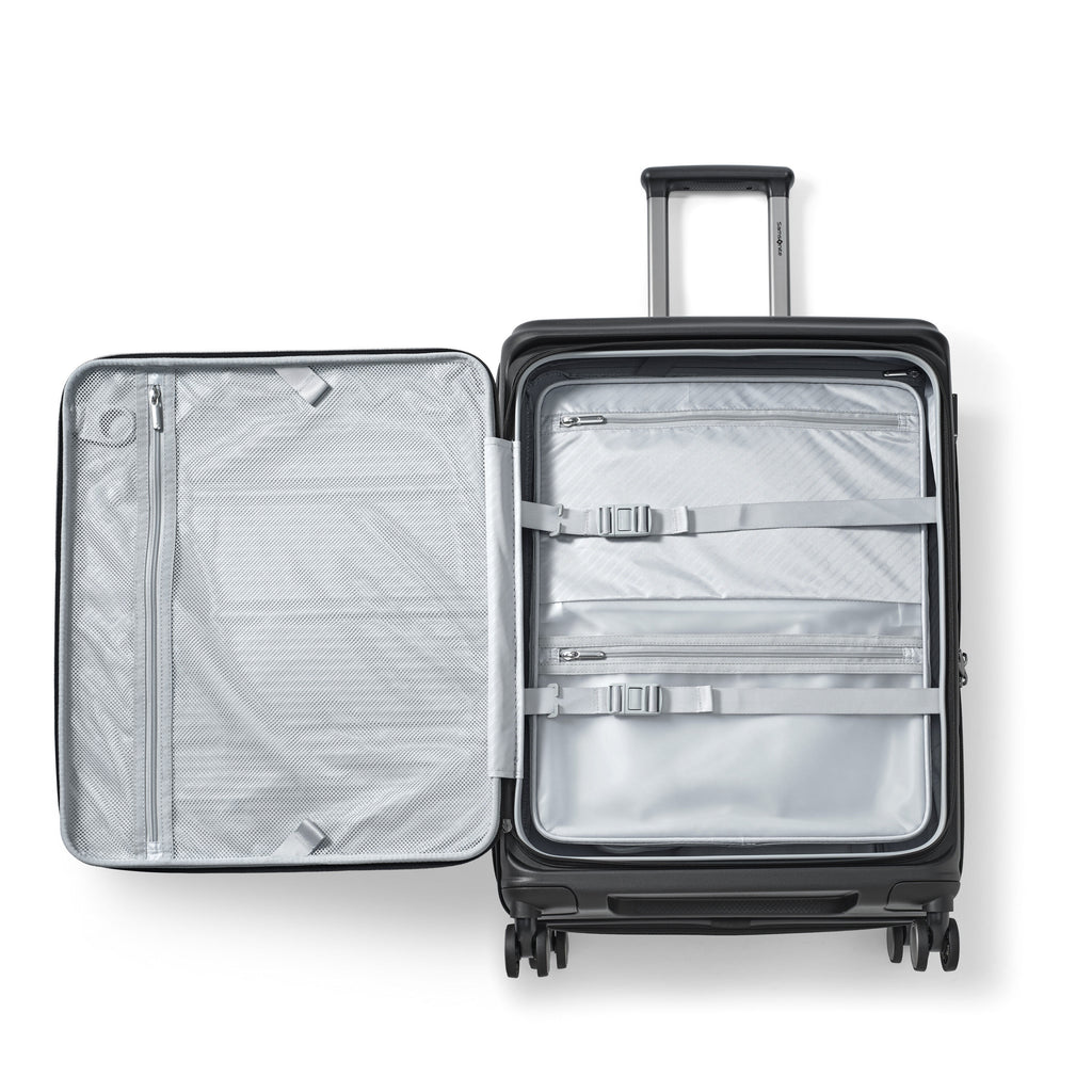 Samsonite Paralux Hardside Spinner Medium in the color Black.
