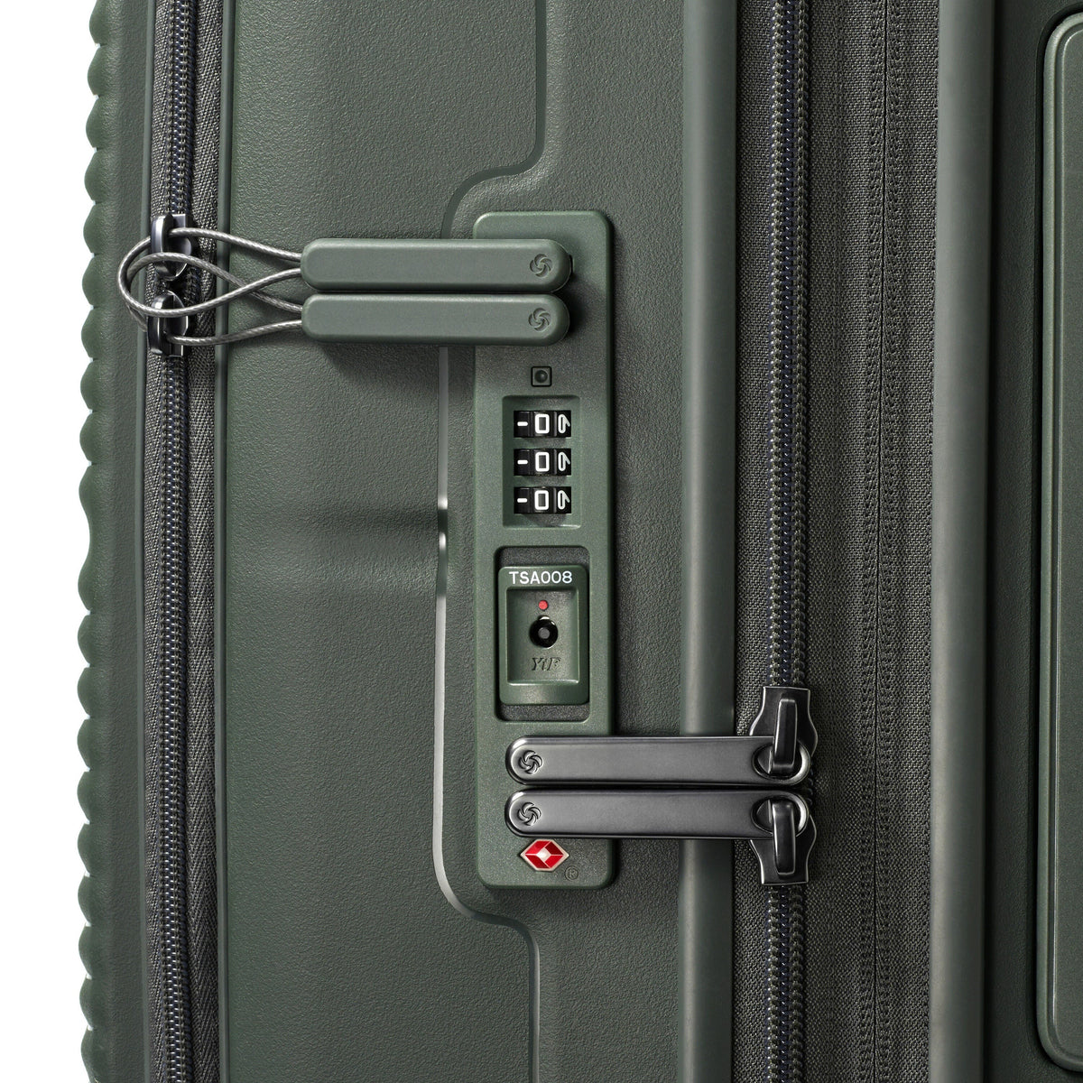 Samsonite Paralux Hardside Spinner Medium in the color Olive.