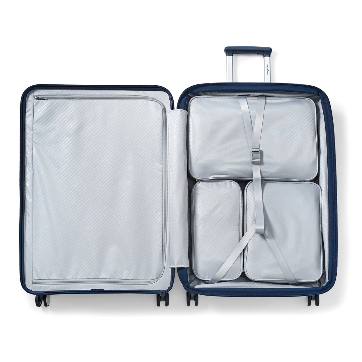Samsonite Paralux Hardside Spinner Large in the color Midnight Navy.