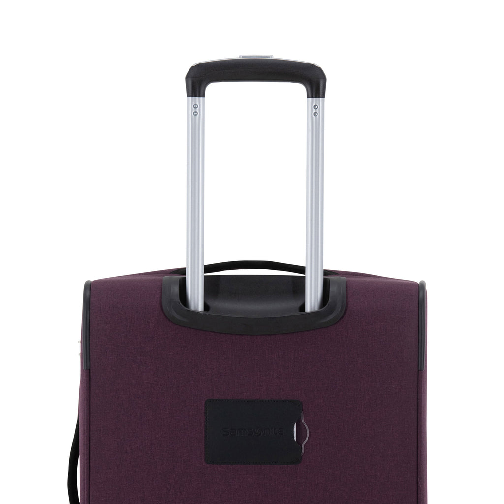 Samsonite Allerton Super Lite DLX 3 Piece Set in the color Burgundy.